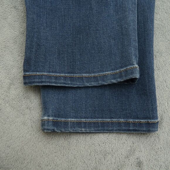 Chico's Jeans Women's 00 US-2 Blue Mid-Rise Slimming Girlfriend Crop 25" Inseam - Picture 15 of 16